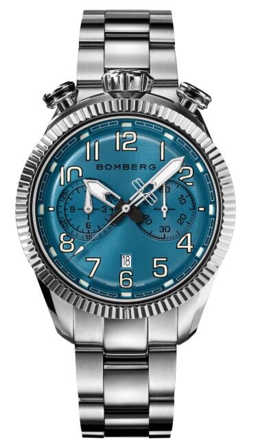 Bomberg BB-68 BLUE & SILVER NS44CHSS.204.9 Replica Watch